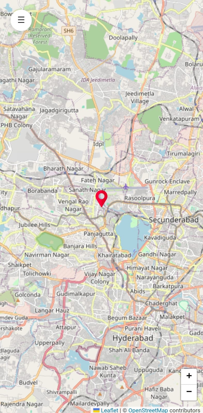 Map App Screenshot 1