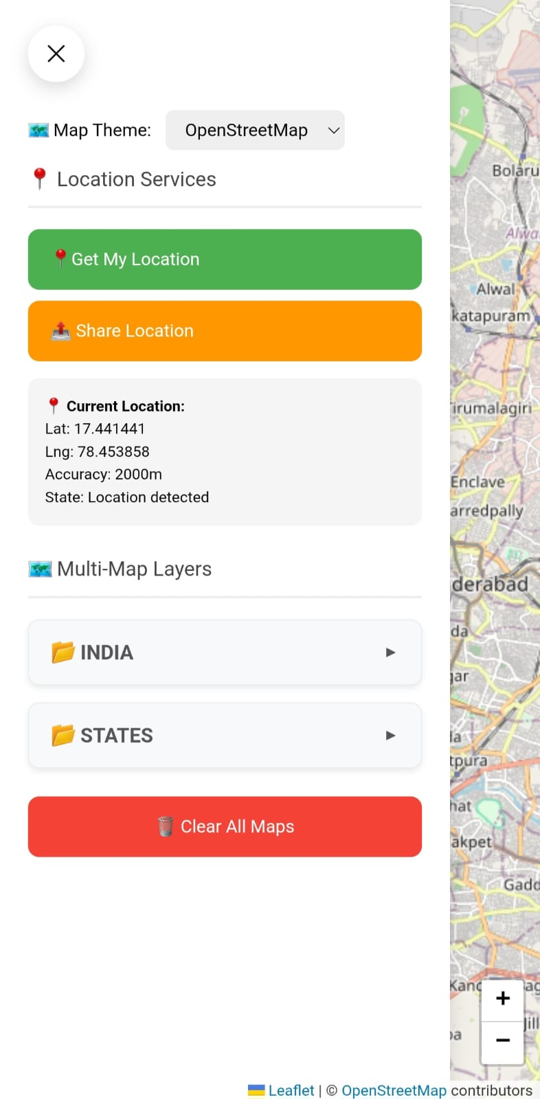 Map App Screenshot 2